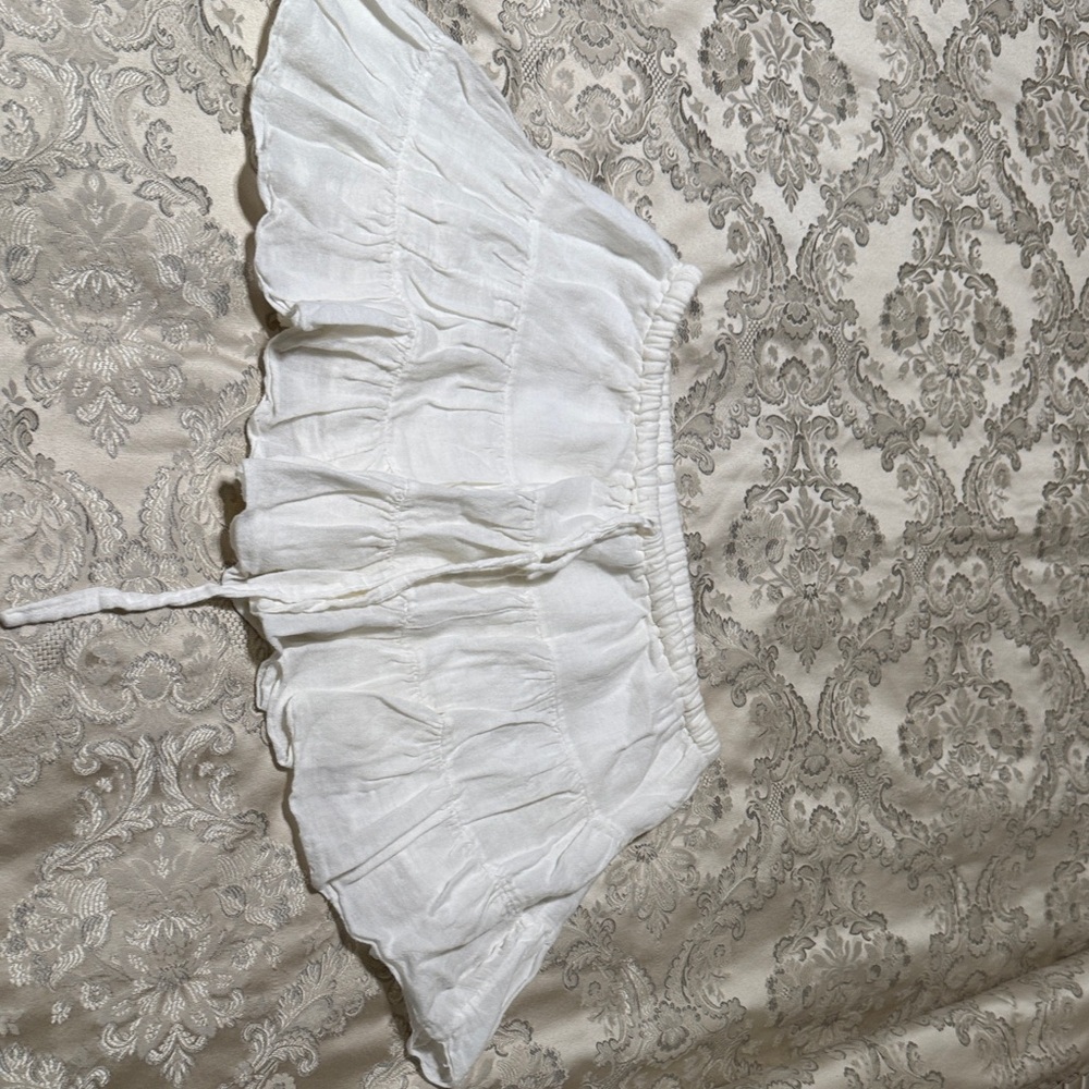 Ingear Elegant White Mini Skirt